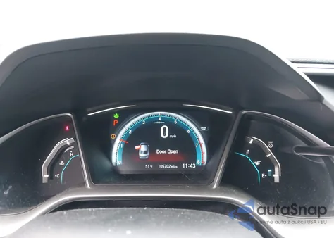 2016 Honda Civic Ex from USA, damaged, VIN 19XFC2F70GE016220